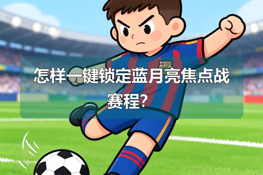 怎样一键锁定蓝月亮焦点战赛程?