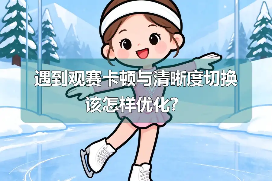 遇到观赛卡顿与清晰度切换该怎样优化？